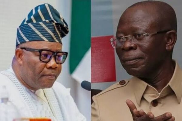 Akpabio teases Oshiomhole over viral ‘private jet leg massage’ video : Video